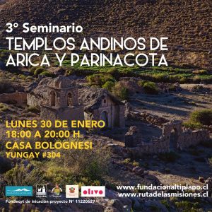 3er Seminario Templos Andinos Arica Parinacota 2023