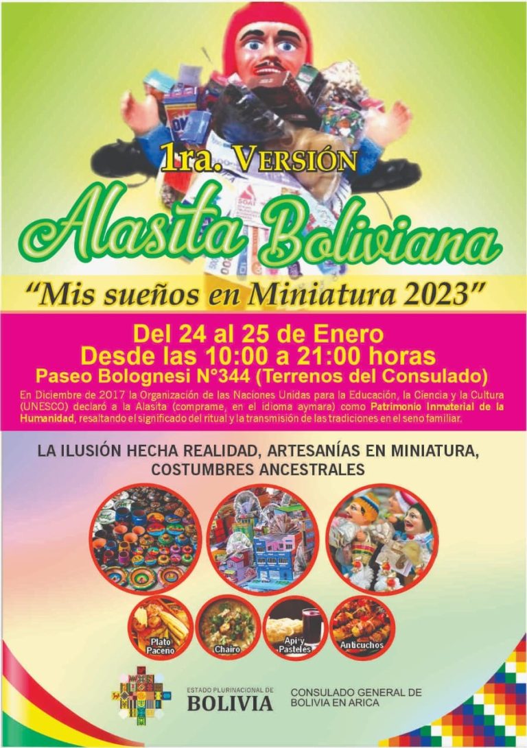 Alasita Boliviana en Arica