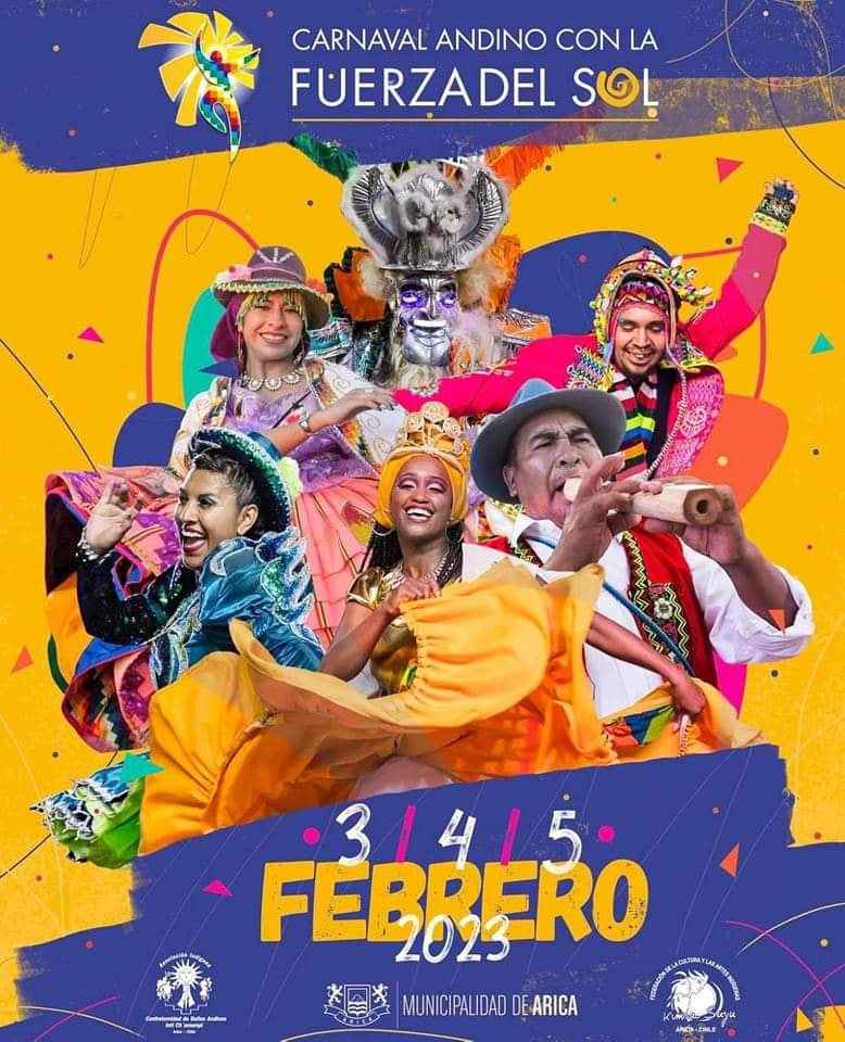 Carnaval Con la Fuerza del Sol Arica Febrero 2023