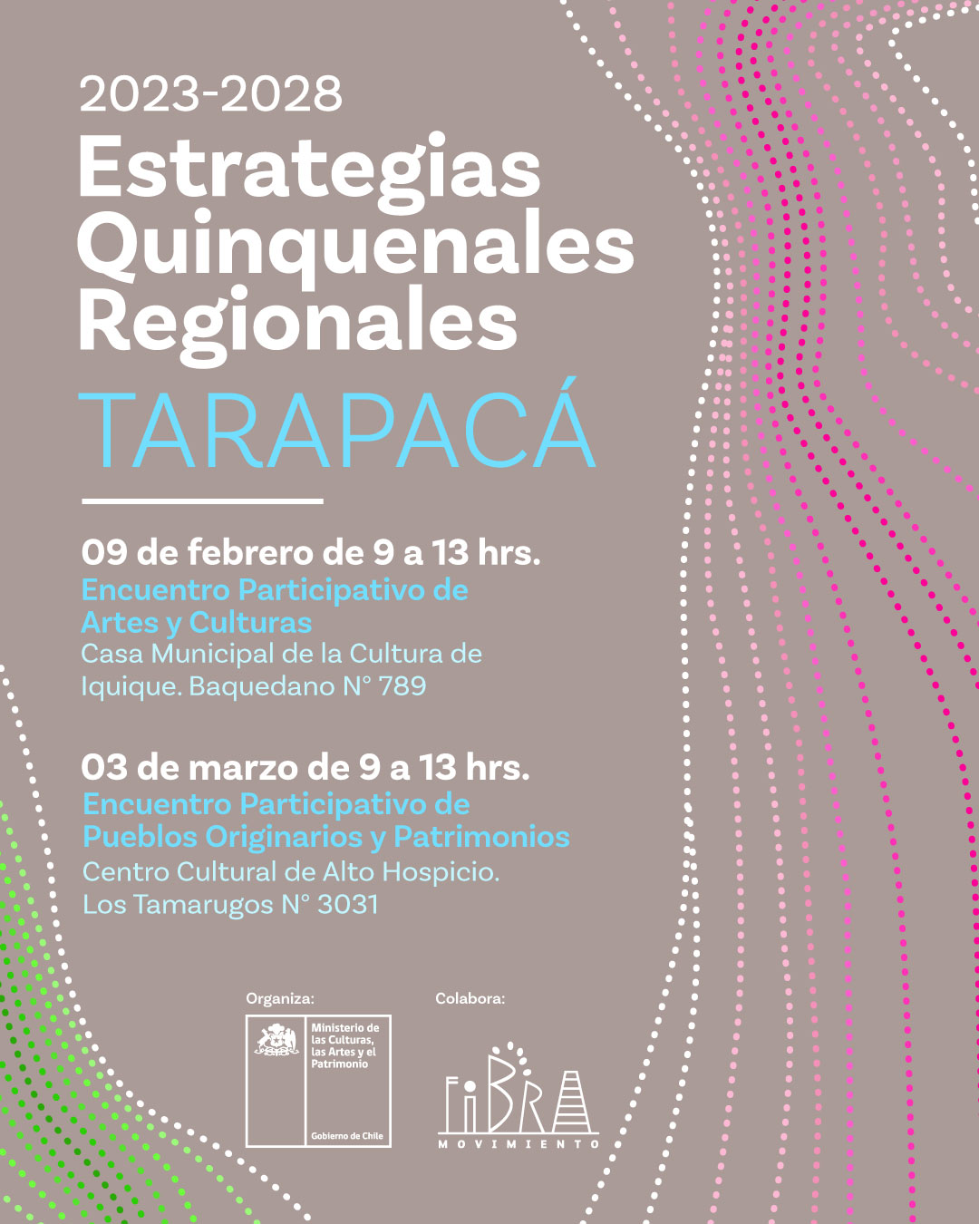 Estrategias Quinquenales Regionales Tarapacá