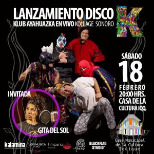Lanzamiento del Disco Kollage Sonoro – Klub Ayahuazka