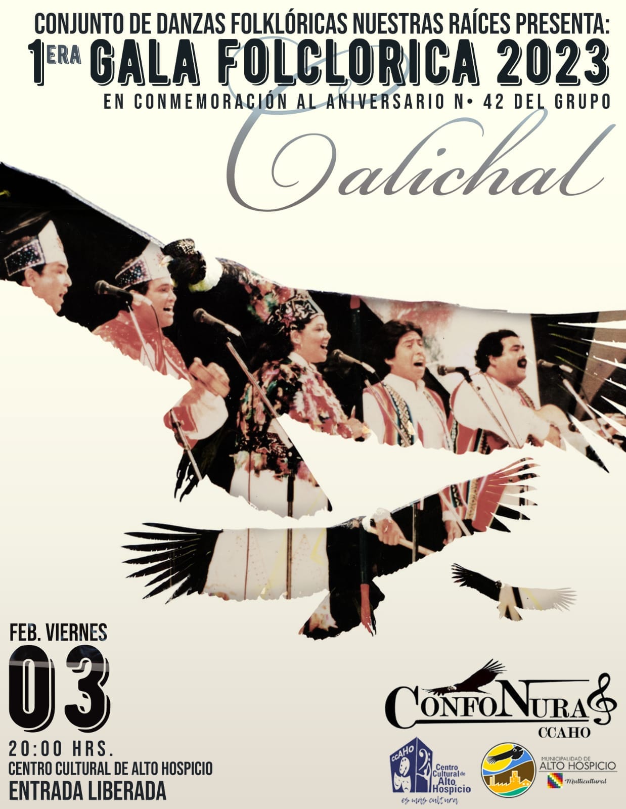 Primera Gala folclorica 2023 Conjunto de danzas folklóricas Nuestras Raíces 2023