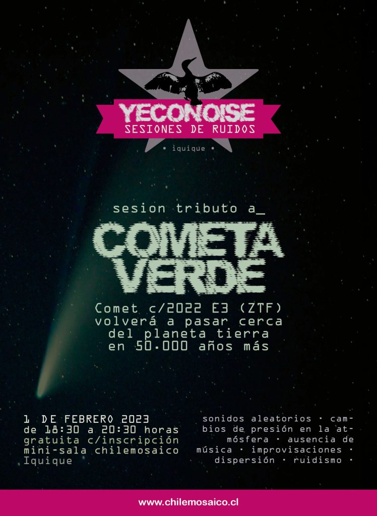 YecoNoise Sesiones de Ruido Cometa Verde 2023