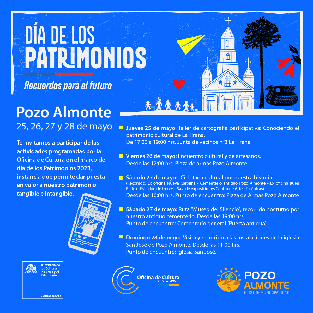 Dia de los Patrimonos en Pozo Almonte