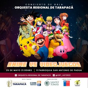 Orquesta Regional de Tarapaca Anime vs Videojuegos