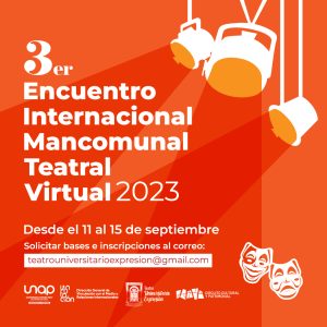 Postulacion 3er encuentro Mancomunal Teatral Virtual 2023
