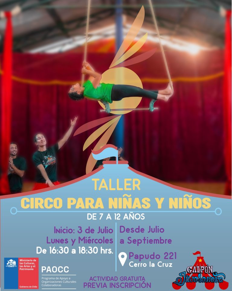 Taller Circo para Niñas y Niños