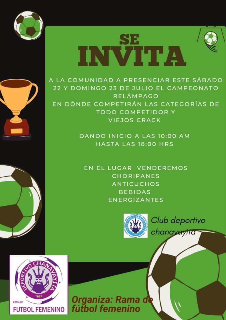 Campeonato Relámpago Fútbol Femenino