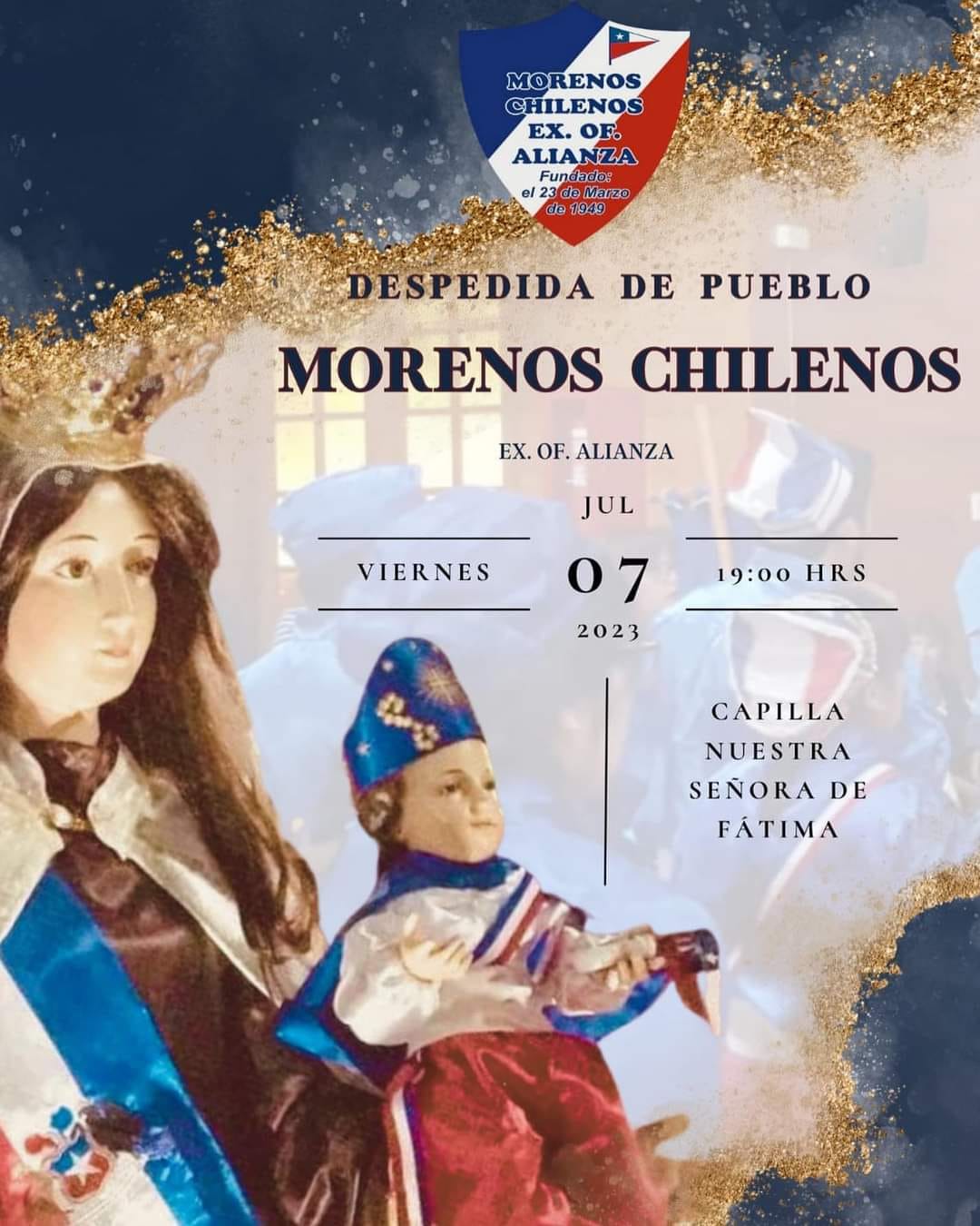 Despedida de Pueblo Morenos Chilenos