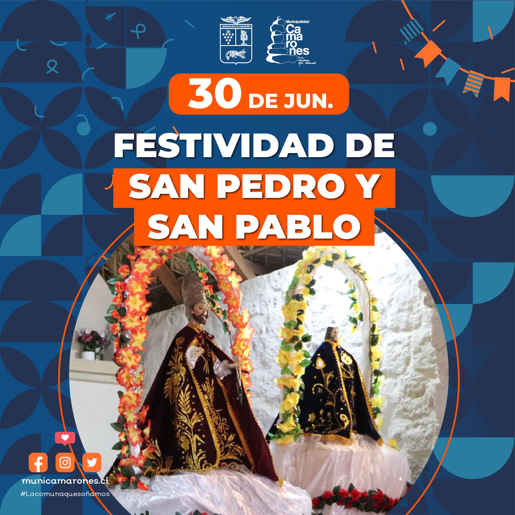 Festividad de San Pedro y a San Pablo Camarones