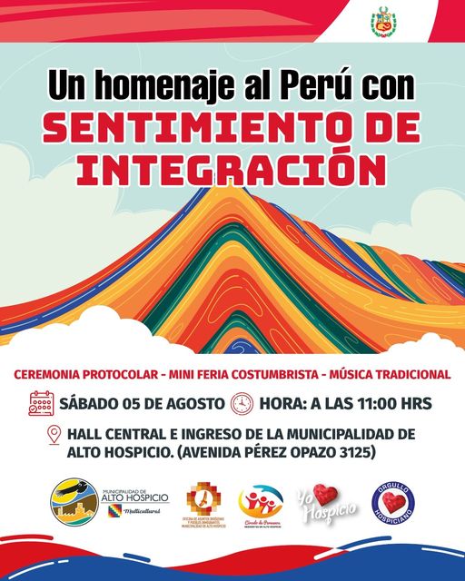 Homenaje al Perú Sentimiento de Integración