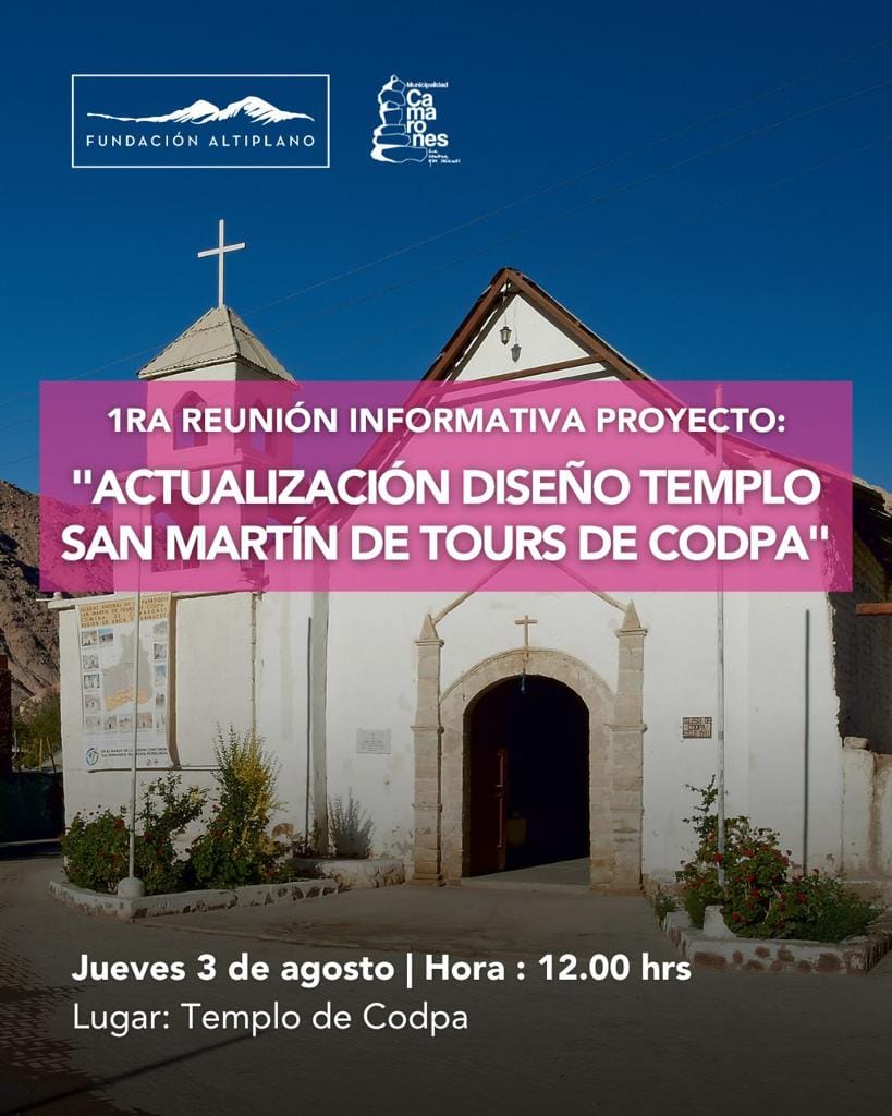 Actualización Diseño Templo San Martín de Tours de Codpa
