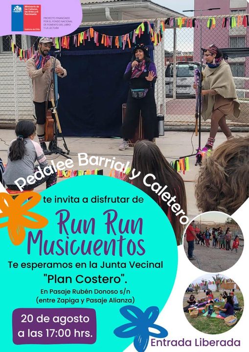 Run Run Musicuentos - Pedalee Barrial y Caletero