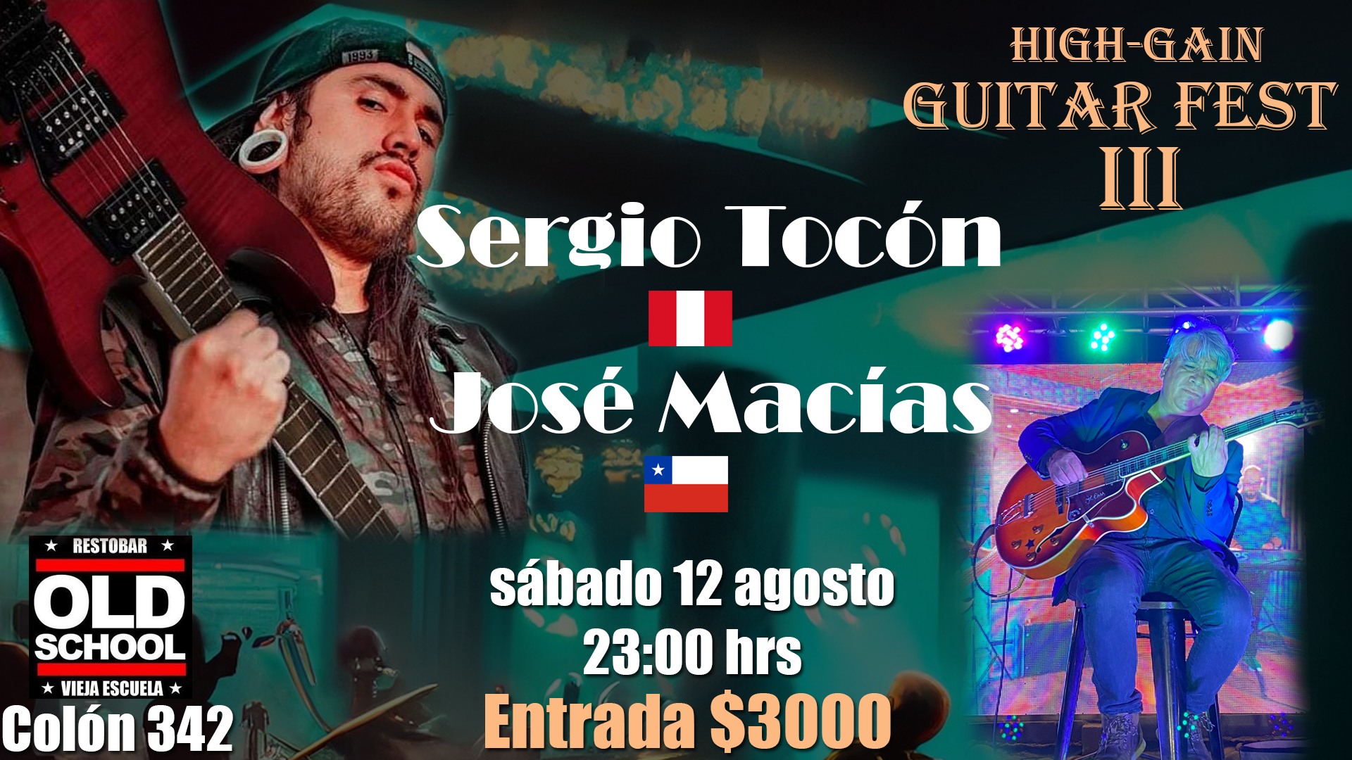 High Gain - Guitar Fest III: Sergio Tocón y Jose Macias