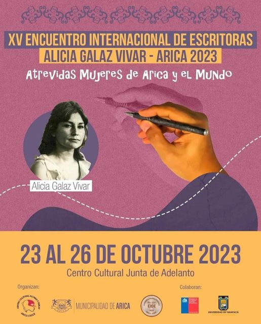 XV Encuentro Internacional de Escritoras Alicia Galaz Vivar - Arica 2023