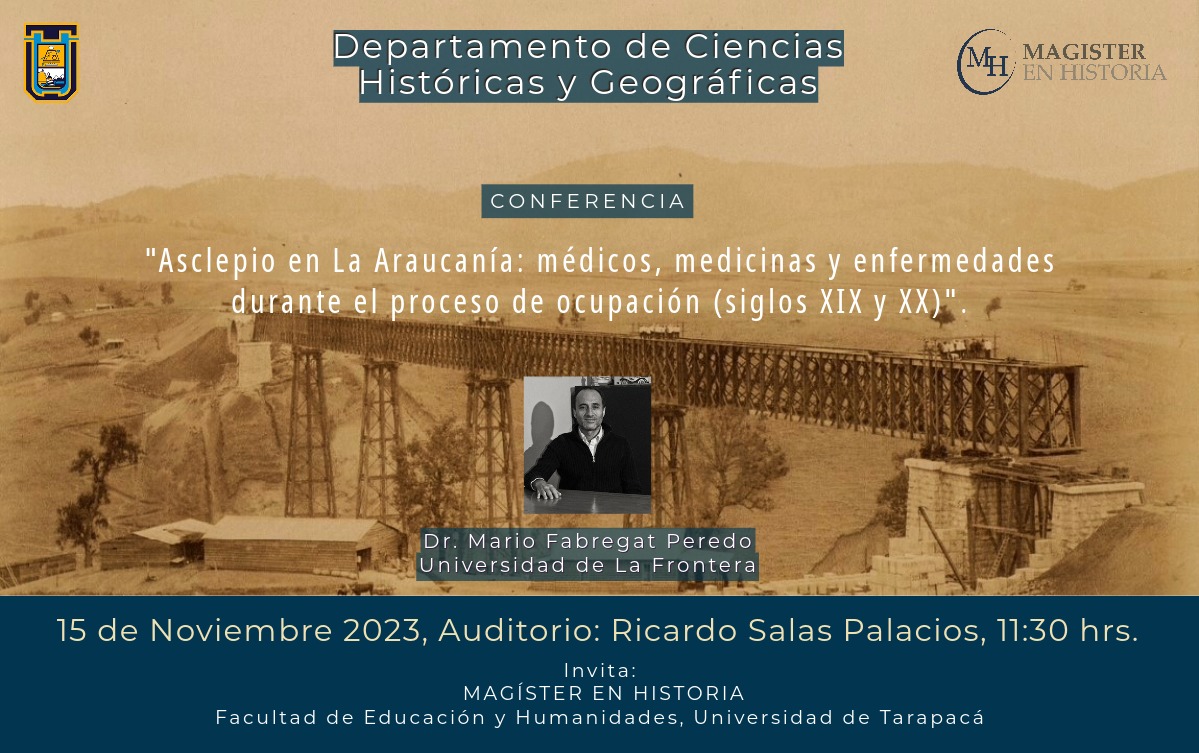 Asclepio en La Araucanía medicos, medicinas y enfermedades