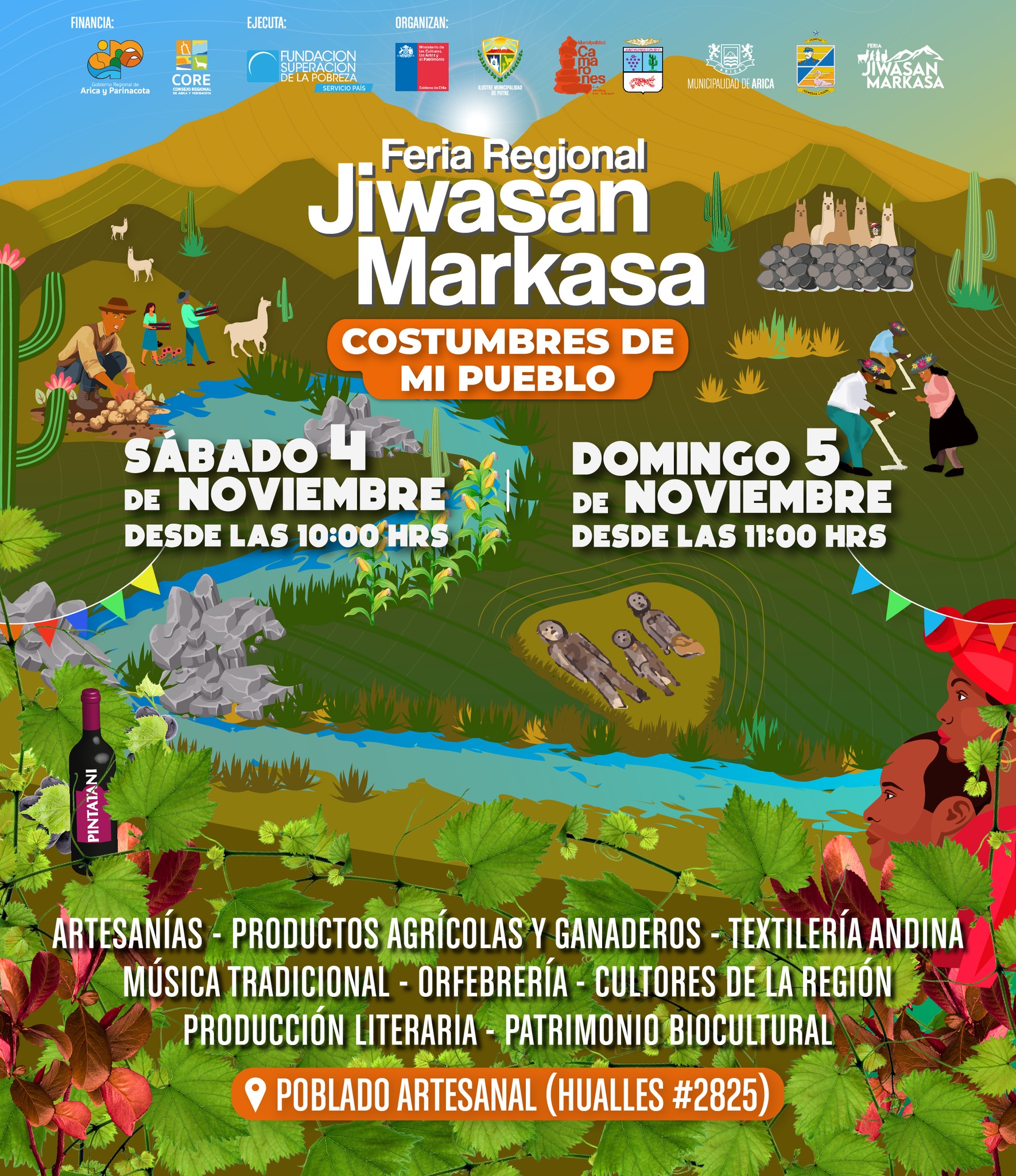 Feria Regional Jiwasan Markasa Noviembre