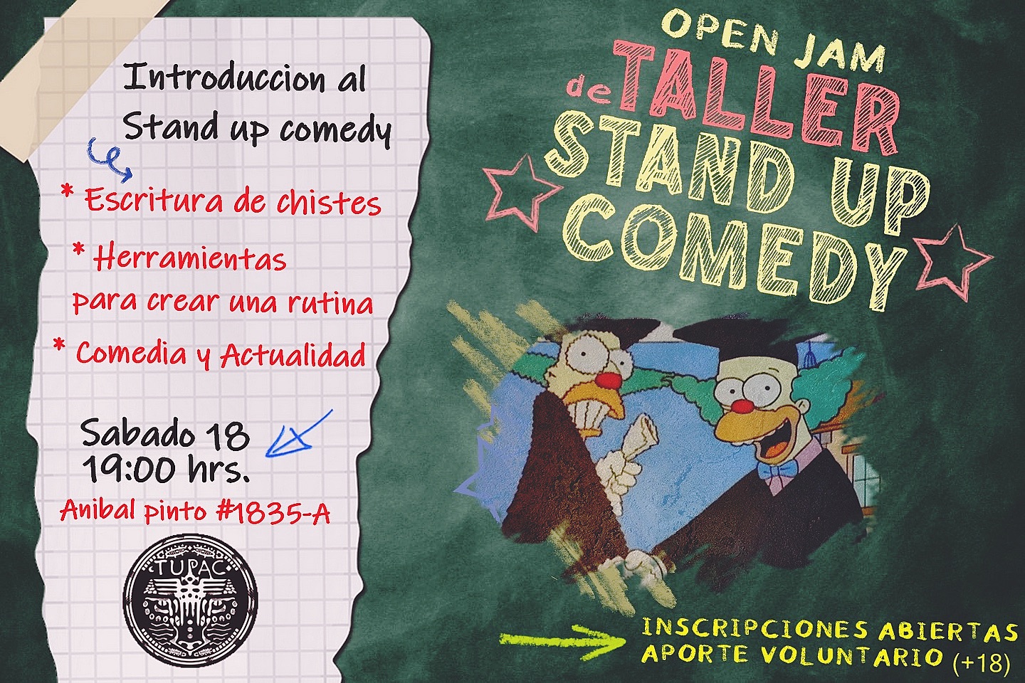 Taller Stand Comedy