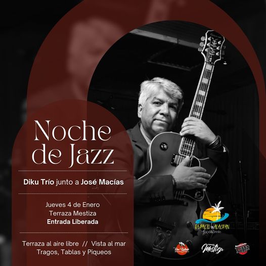 Noche de Jazz Diku Trío junto a Jose Masias