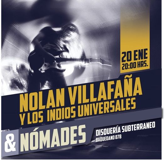 Nolan Villafaña y los indios universales + Nomades