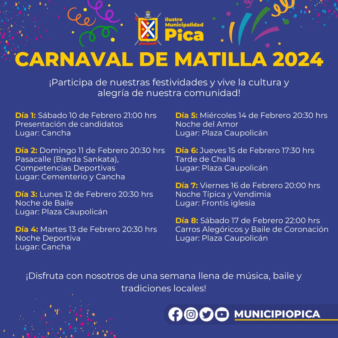 Carnaval de Matilla 2024