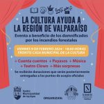La Cultura ayuda a la Región de Valparaíso