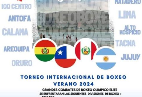 Torneo Internacional de Boxeo Verano 2024 Arica