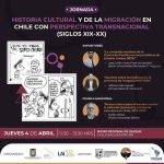 Historia cultural y de la migración en Chile con perspectiva transnacional (siglos XIX-XX)