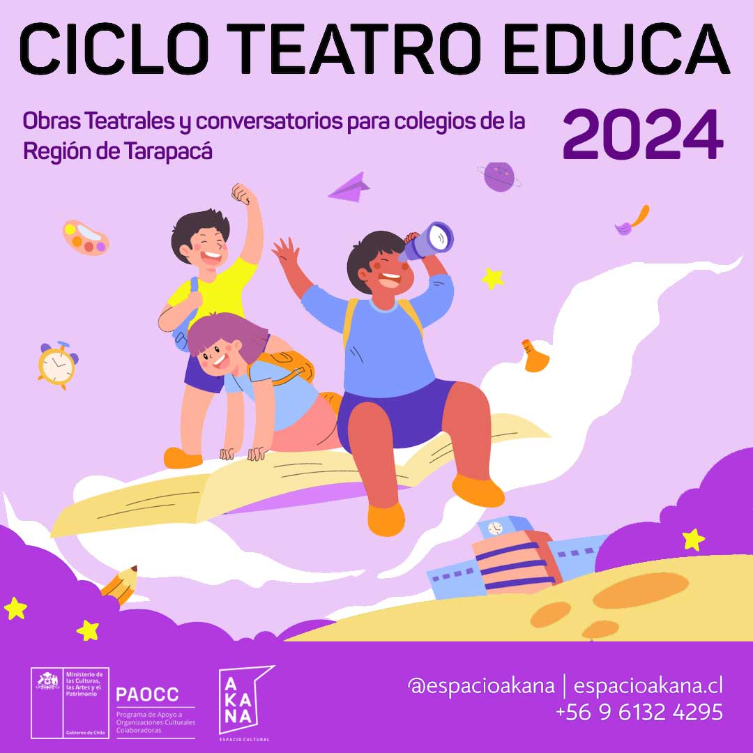 Proyecto Teatro Educa 2024 en Espacio Akana
