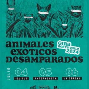 Animales Exóticos Desamparados - Gira Norte Chile 2024