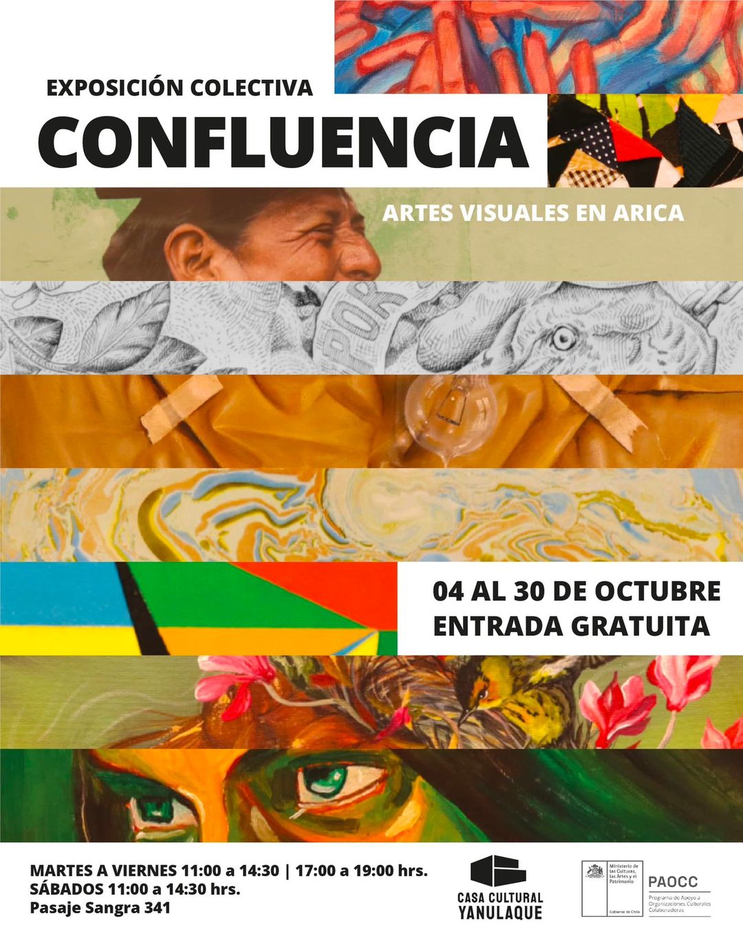 Exposición Colectiva Confluencia