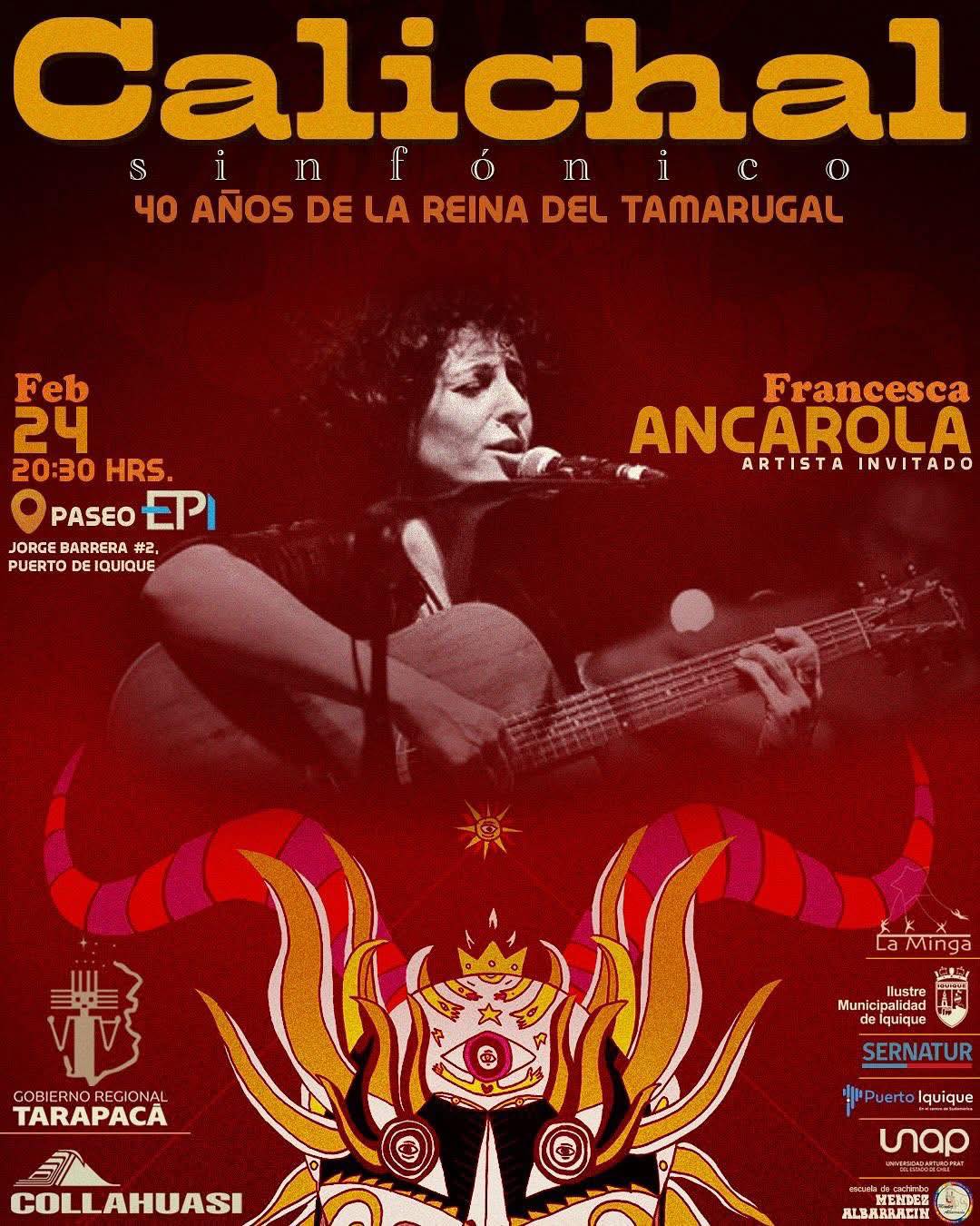 Calichal Sinfónico 40 años Francesca Ancarola