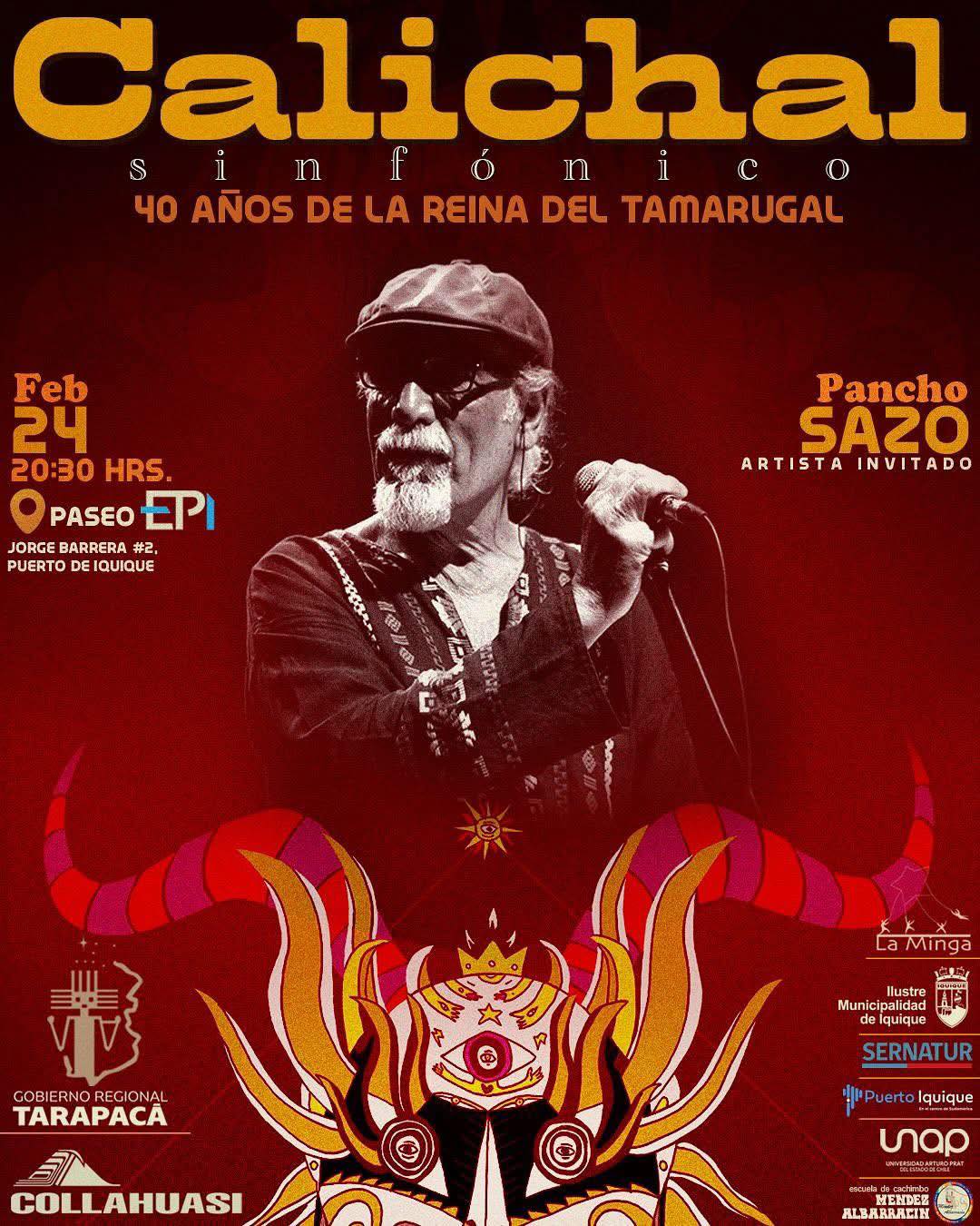 Calichal Sinfónico 40 años Pancho Sazo