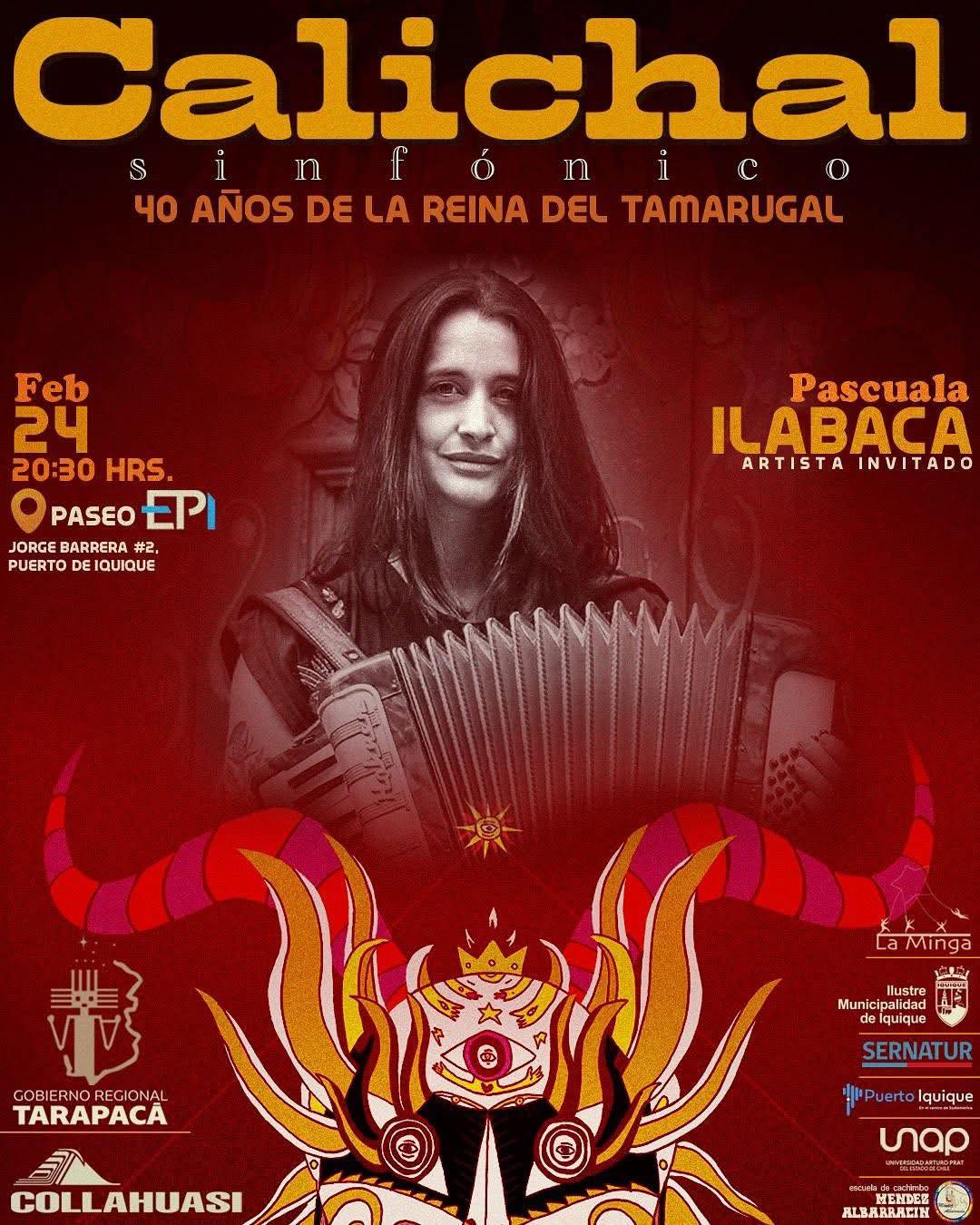 Calichal Sinfónico 40 años Pascuala Ilabaca