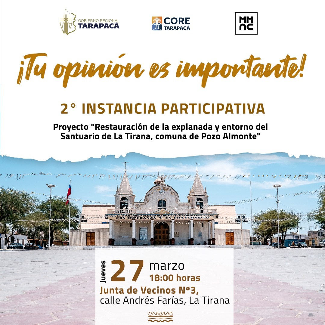 2da Instancia participativa La Tirana