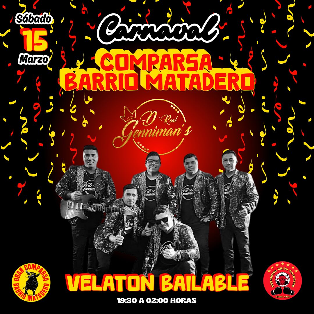 Carnaval Comparsa Barrio Matadero Real Gennimans
