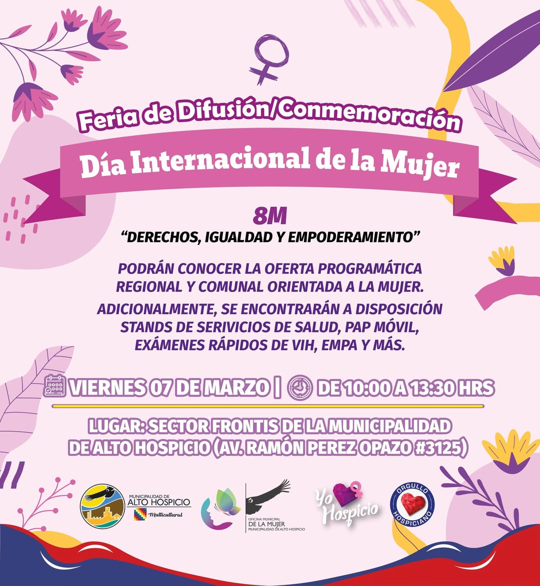 Feria Día de la Mujer Alto Hospicio