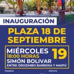 Inauguración Plaza 18 de Septiembre Pica