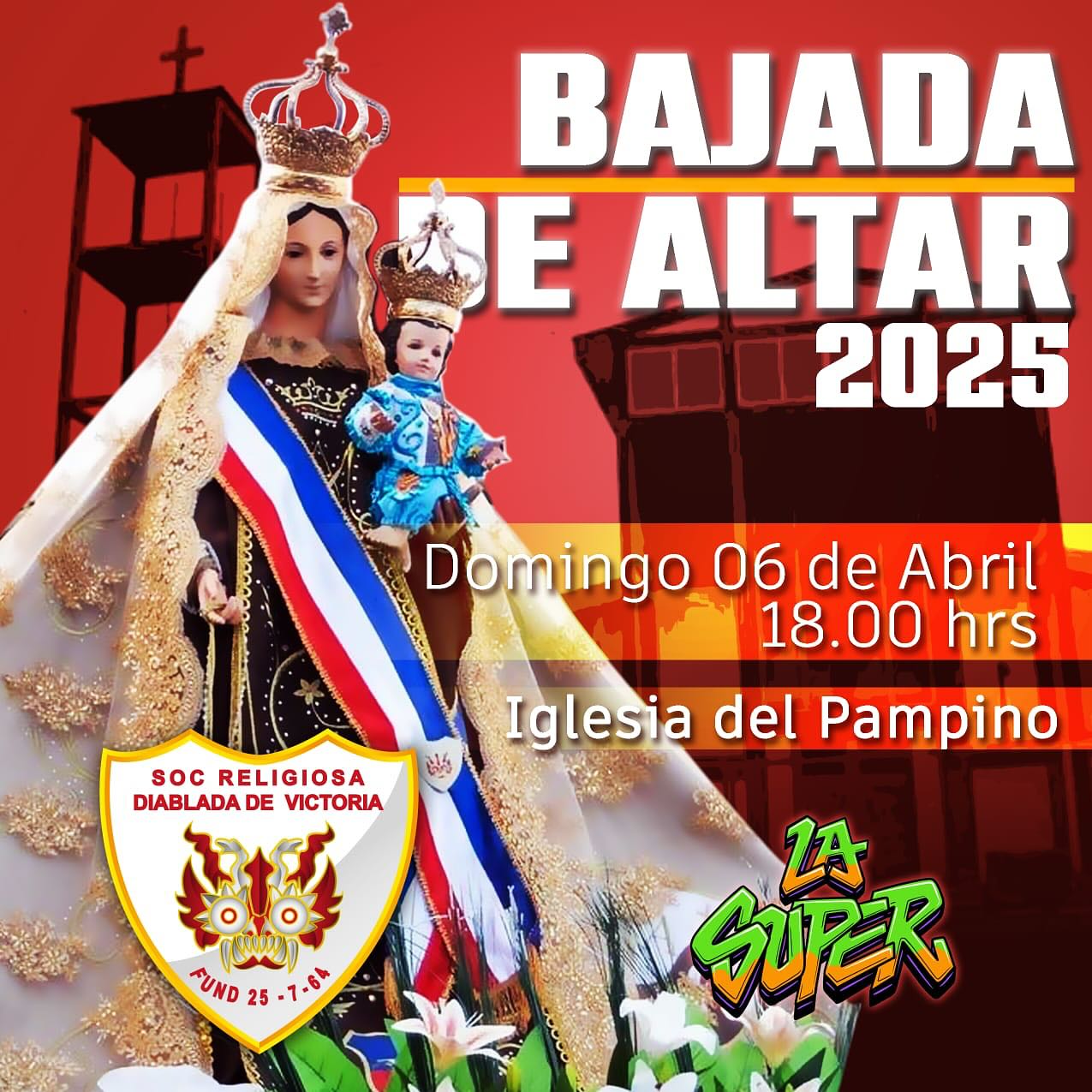 Bajada de altar 2025