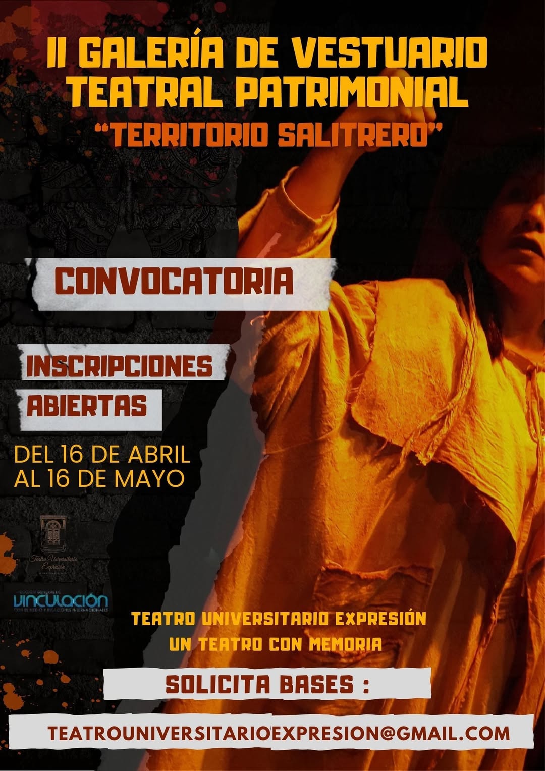 Convocatoria a II Galería de Vestuario Teatral Patrimonial