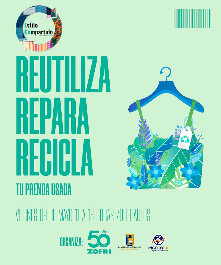 Feria de reciclaje “Estilo Compartido: Textiles que renacen"