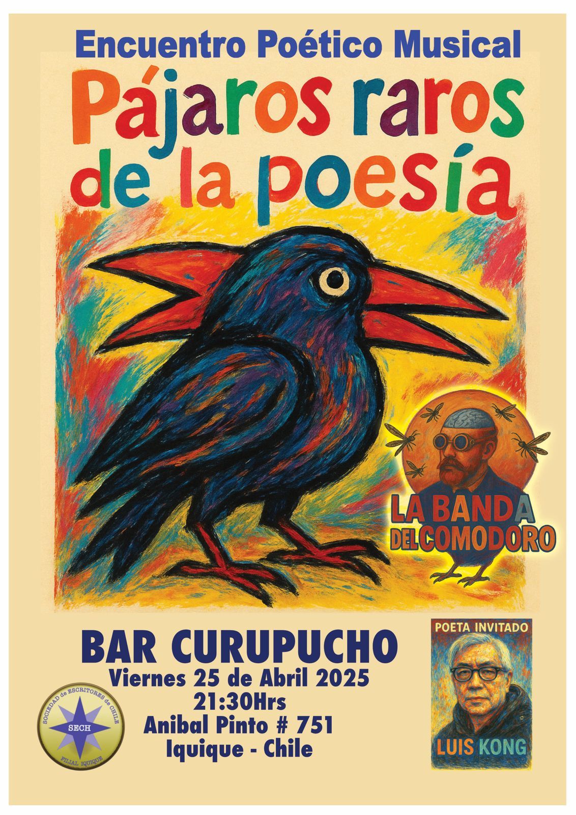 Pajaros raros de la poesía