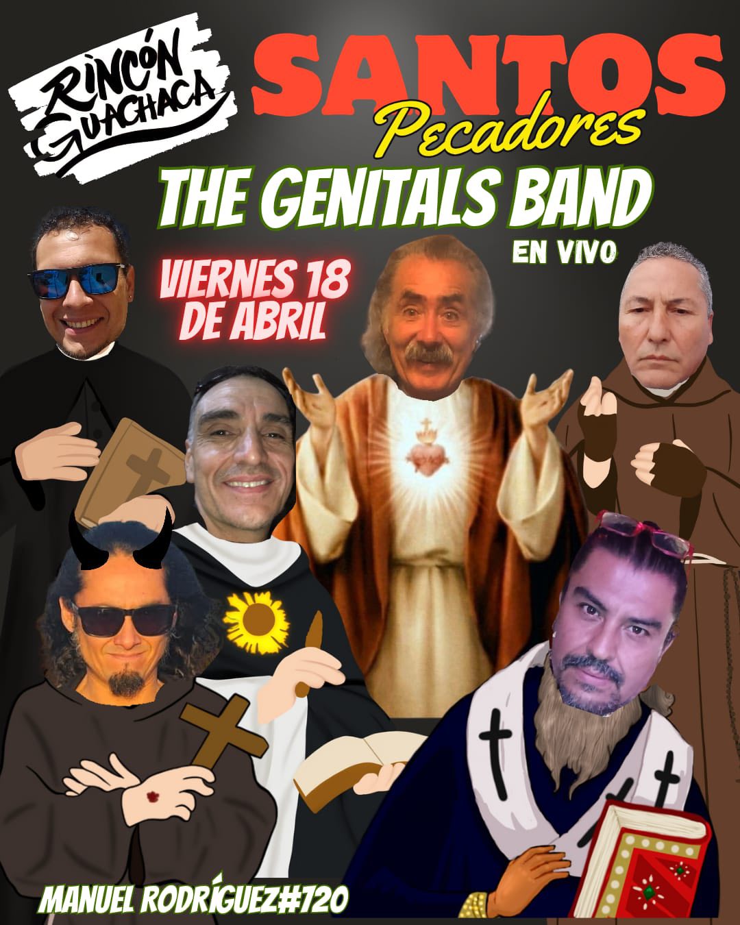 Santos Pecadores Los Genitals Band