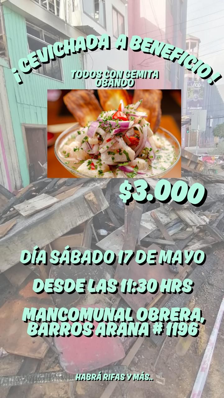 Cevichada a Beneficio