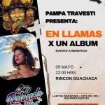 Pampa Travesti en llamas x un album
