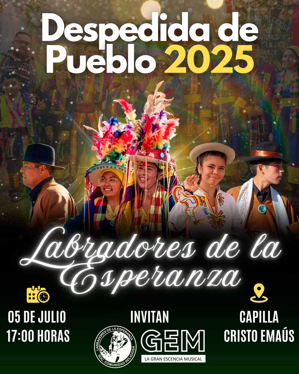 Despedida de pueblo 2025 Labradores de la Esperanza