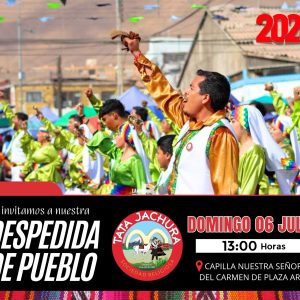 Despedida de pueblo 2025 Tata Jachura