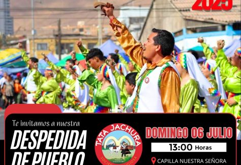 Despedida de pueblo 2025 Tata Jachura