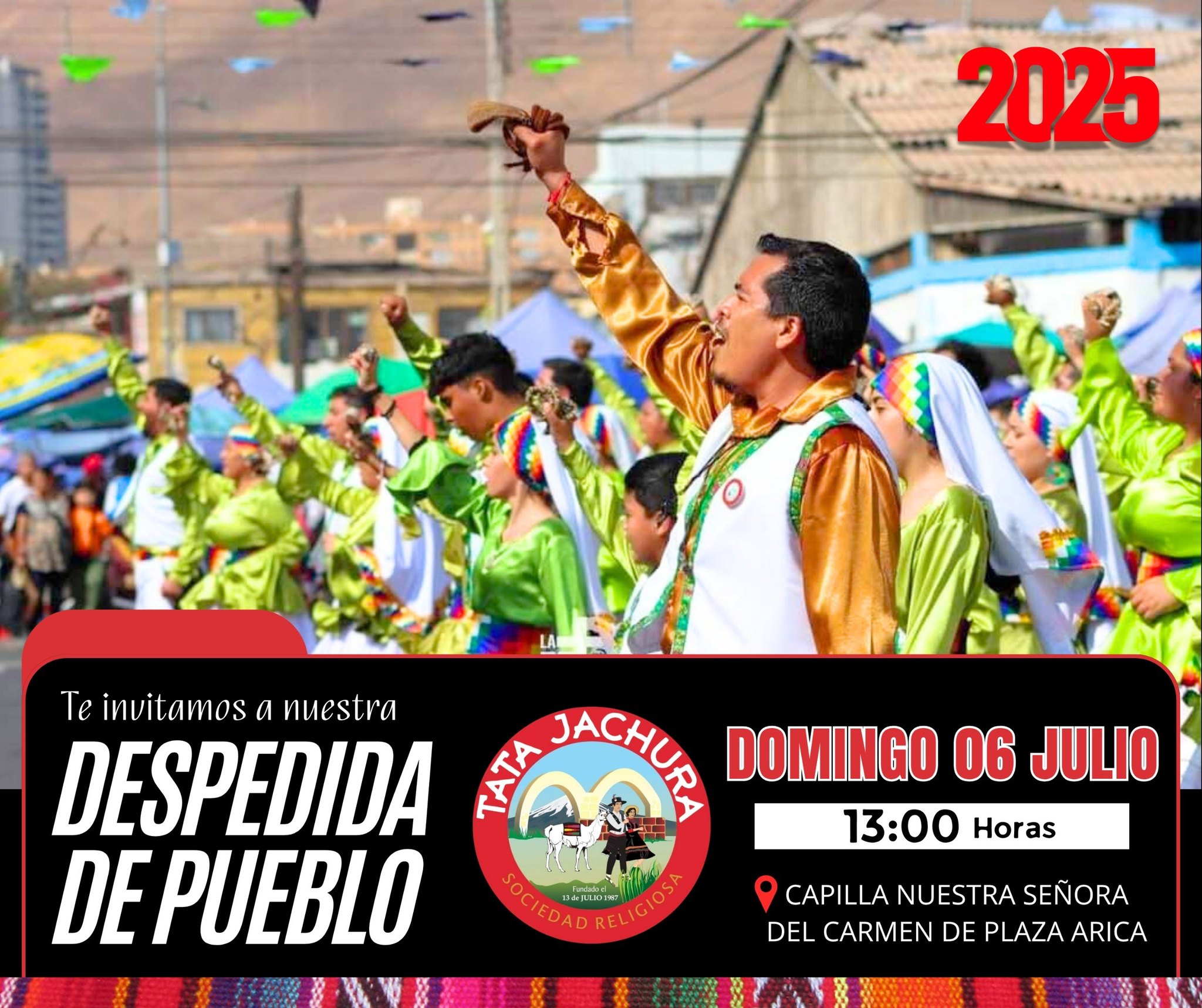 Despedida de pueblo 2025 Tata Jachura
