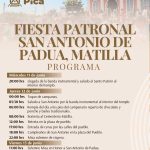 Fiesta Patronal San Antonio de Padua Matilla